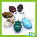 21mm agate beads semi precious stone round pendant for wholesale